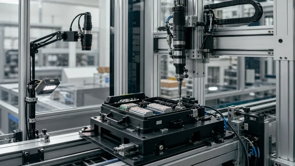 Electronics Enclosure Assembly Cell