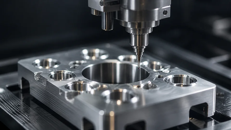 Precision Manufacturing industrial automation application — AI demo image